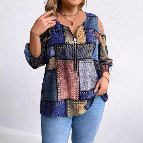 Plus Size Women's Autumn And Winter Fashion New Long Sleeve