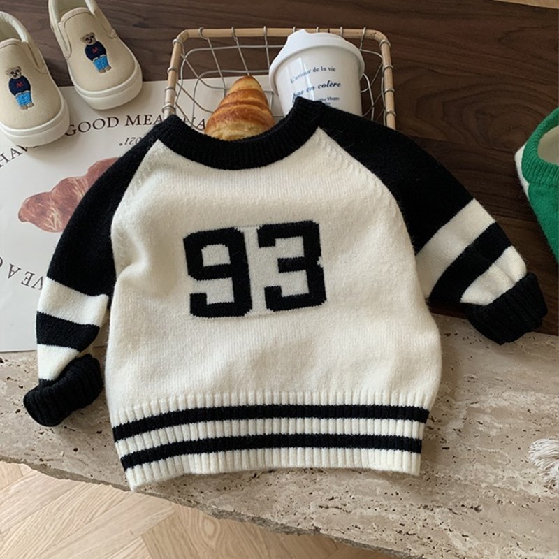 Stylish Boys Sweater Sets Winter Kids Knitwear Childrens Swe