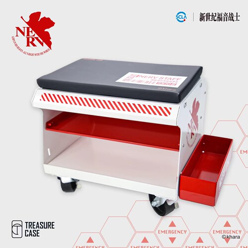 Treasure Case EVA新世纪福音战士正版授权周边 NERV金属工具车