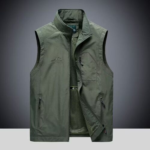 2026新款春秋男士多口袋马甲