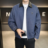 新高品质直播~可脱卸饰品牛仔夹克外套3403-1-JK8088-P135，男装工装外套，电商C301