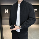 新高品质直播~棒球领夹克外套3403-1-JK8078-P128，男装夹克，电商C301