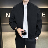 新高品质直播~棒球领夹克外套3403-1-JK8078-P128，男装夹克，电商C301