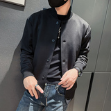 店主社会舒适单排扣纯色夹克外套C301-JK811-特P88限118，男装夹克，电商C301