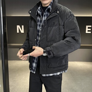 2024店主风假两件羽绒服外套潮流男型1 MY2009-P185图片