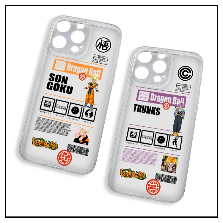 七龙珠手机壳15promax孙悟空ip14plus透明软壳mate60贝吉塔P60荣耀100特兰克斯K70魔人布欧IQOO11米14 S24+