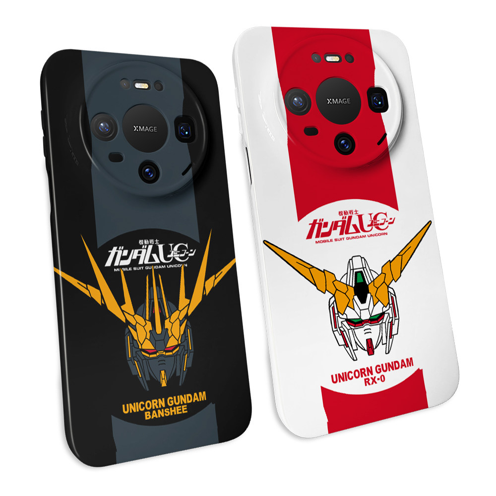 独角兽高达UC手机壳报丧女妖mate70pro/60/50/40/80机动战士动漫P70菲林软壳全包边PURA90米15精孔ip17promax