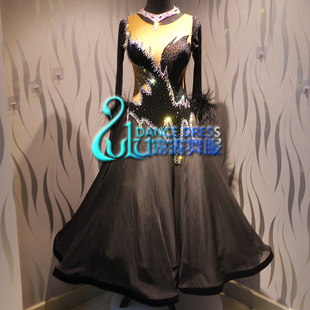 成人摩登舞裙新款交际舞连衣裙国标舞2020华尔兹交谊舞裙子新款裙