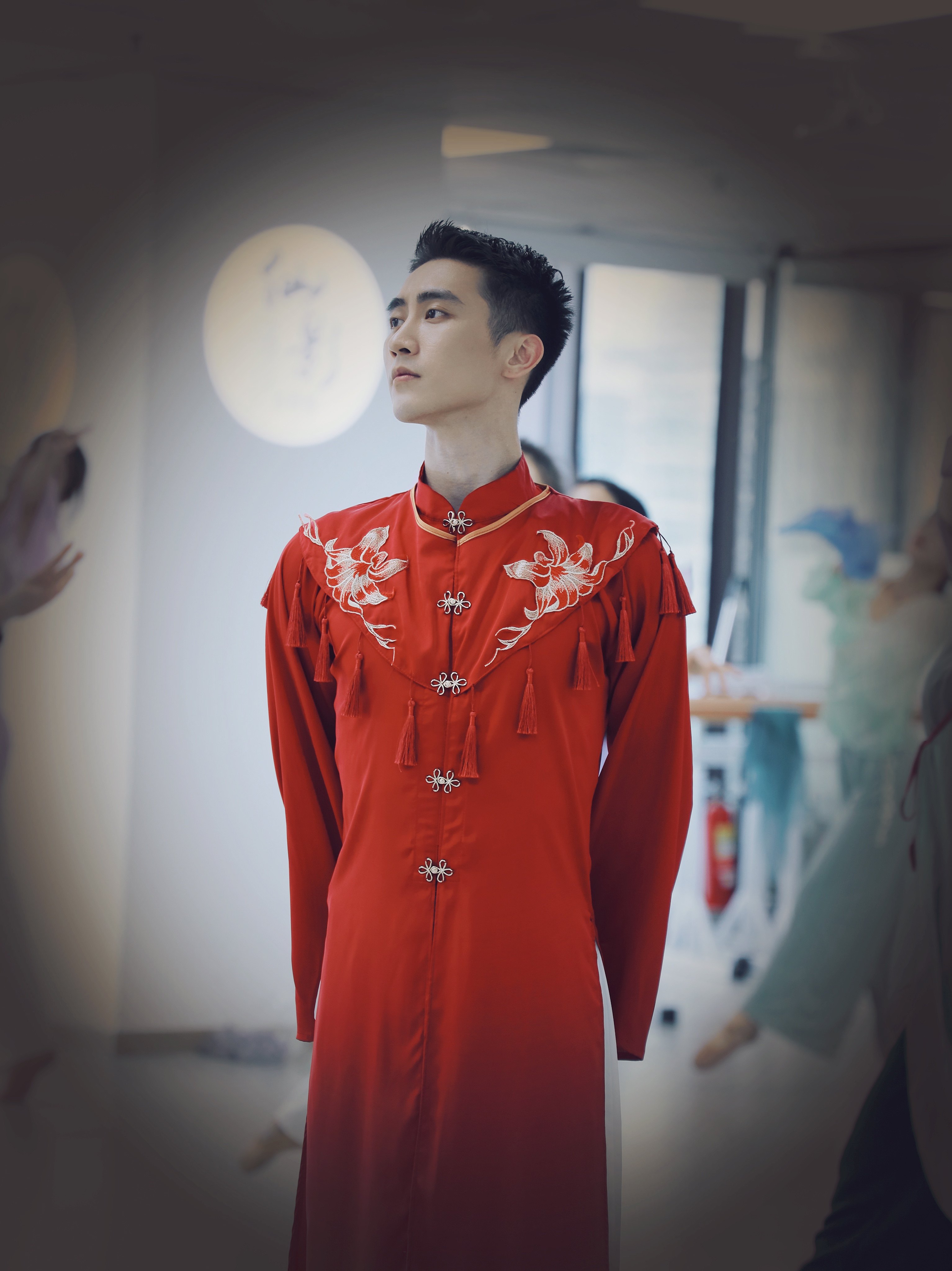 正版郭青天老师原创《人生若只如初见》定制款气质古典舞蹈服