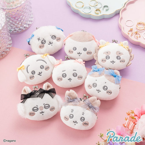 景品吉伊卡哇迷你蝴蝶结零钱包