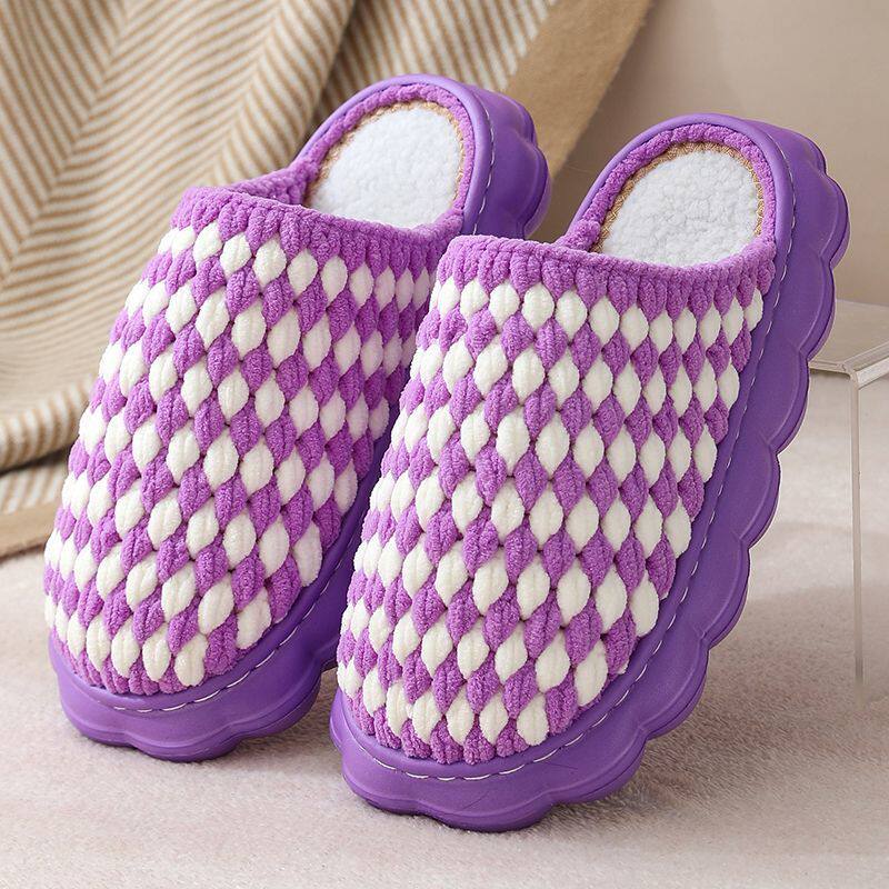 臻鞋坊新款孺子牛云朵鞋底手工拖鞋冰条线钩织拖鞋毛线拖鞋成品,居家布艺,居家棉拖/棉鞋,淘宝优惠券,粉丝福利购,淘宝优惠卷