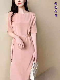 纸样连衣裙夏天C205收腰显瘦法式 裙子女夏衣服样板纸样图 气质修身