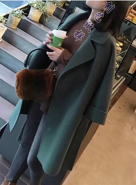 纸样 N98双面羊绒大衣女秋冬季新款小个子中长款外套裁剪衣服图纸