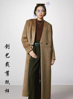 创艺女外套牛皮纸新款缝纫图