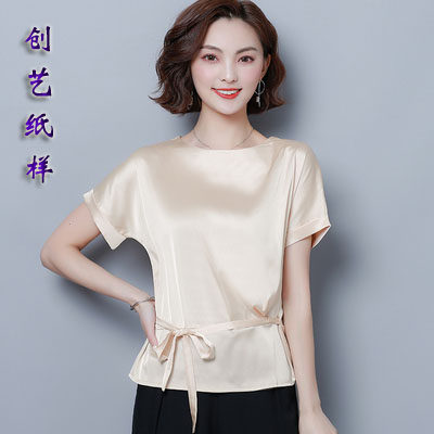 真丝DIY衣服图纸裁剪样板