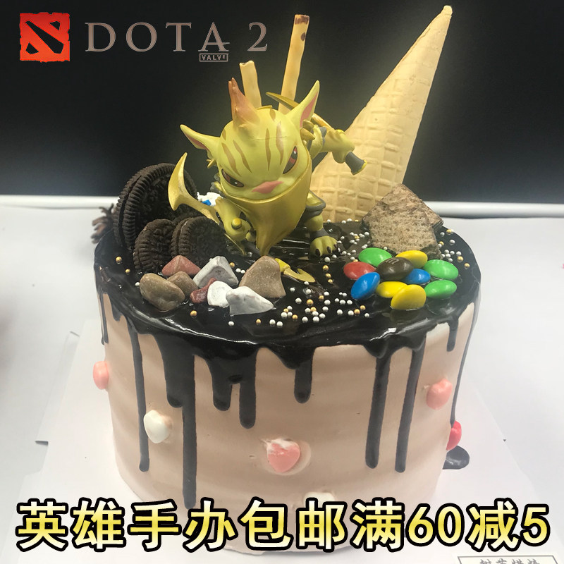 DOTA2 Turret game periphery TI9 Immortal hero Turret Playing chess Messenger Garage Kit Cake Decoration Modelin the Play mode/Anime/Periphery/cos/Board games , Physical perimeter game  category - from Buy2taobao.com to provide professional Taobao agent buy service