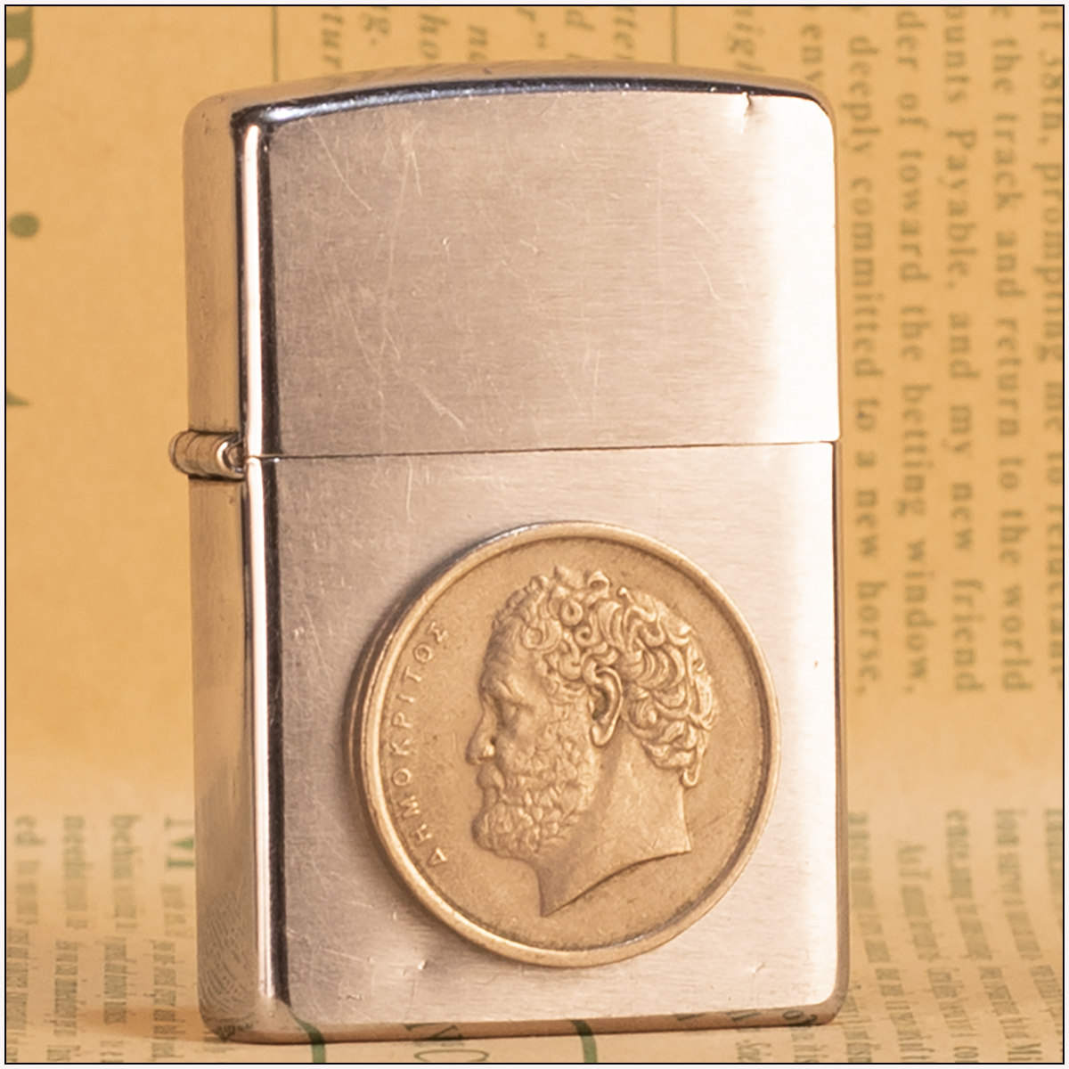 沧桑岁月【德谟克利特硬币纪念款】正品 1996年11月款