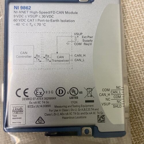 9862 -XNET高速FD CAN模块，几乎全新议价