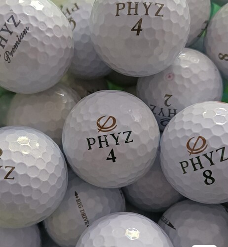 二手高尔夫球TOURSTAGE PHYZ三层球高尔夫二手球9/10成新比赛球