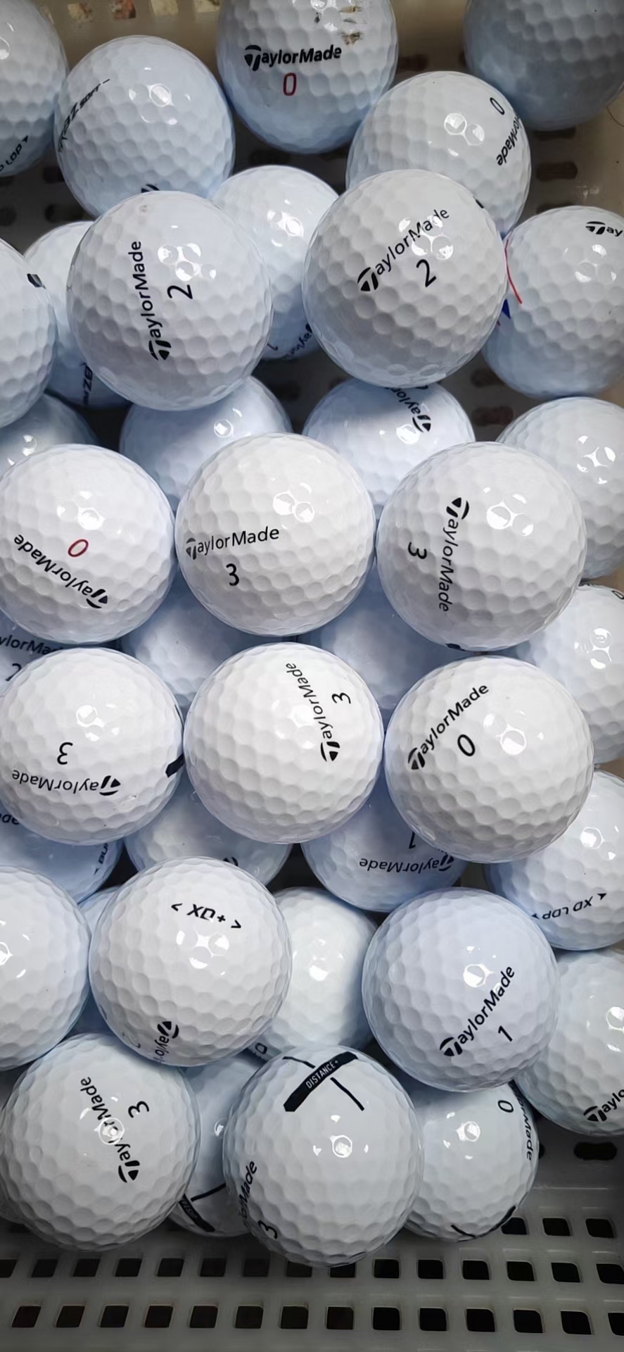 包邮高尔夫二手球Taylormade二三层高尔夫球练习用球二手高尔夫球