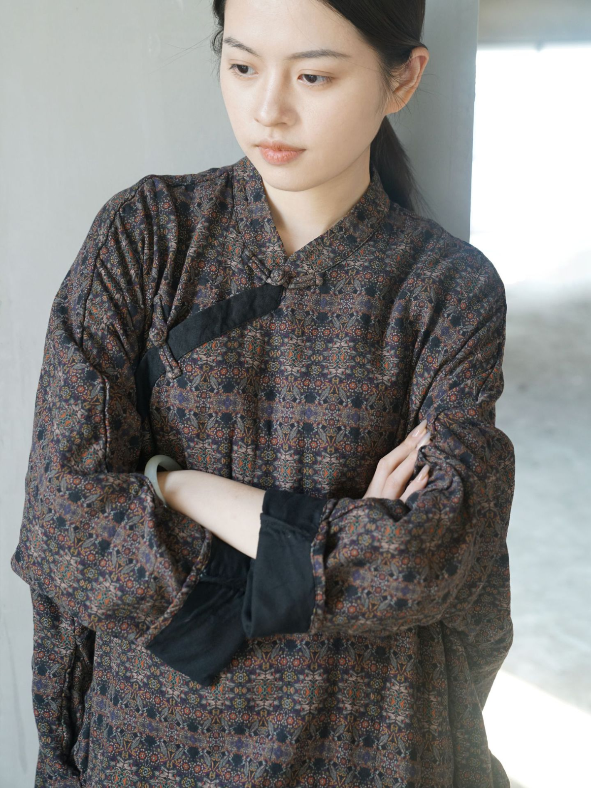 新款印花秋季宽松长袖原创设计