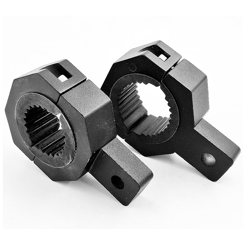 摩托车灯架外置LED射灯护杠灯灯夹 Y字6字铝合金管夹拓展固定灯座,自行车/骑行装备/零配件,灯架/灯夹,淘宝优惠券,粉丝福利购,淘宝优惠卷