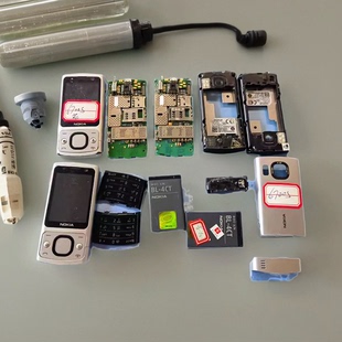 主板 屏幕带框 后框 后盖 喇叭 适用于 电池 诺基亚6700S