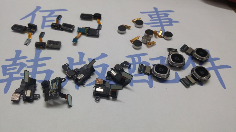 适用于 三星GALAXY Round G910S 像头 感应器 听筒 耳机孔 振动