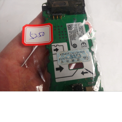 诺基亚5250主板 5250全好主板 全好的主板 装机可用