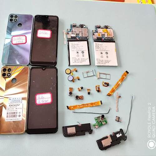 适用于 DOOV 朵唯 D11PRO 主板 屏幕 后盖 电池 摄像头 卡托 排线