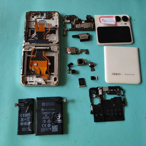 适用于 OPPO Find N2 Flip 主板 中框 电池 后盖 小屏 摄像头卡托