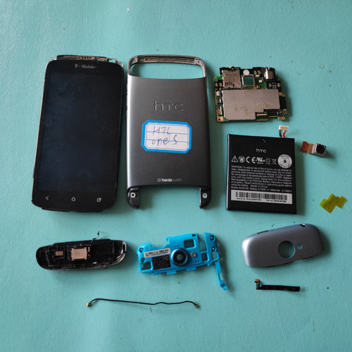 适用于 HTC one s 屏幕 主板 电池 喇叭 后盖 摄像头  开机排线