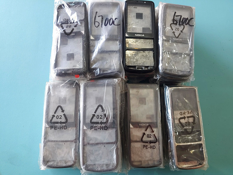 适用于 诺基亚 6700C 前框 后框 外壳 后盖全套壳子 前+