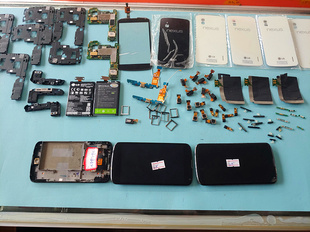 适用于LG Nexus4 E960屏幕 主板 后框 后盖 摄像头 电池卡托 按键