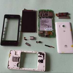 适用于 华为Y300C 主板 屏幕 后壳 后盖 电池 摄像头 排线 卡槽