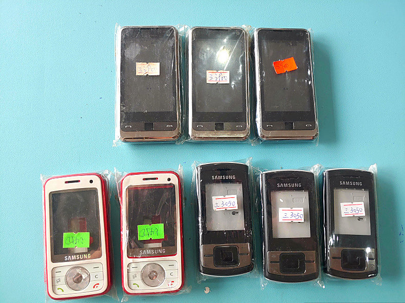 适用于 三星I900 I450 C3050前框 后框 外壳 后盖 全套壳子