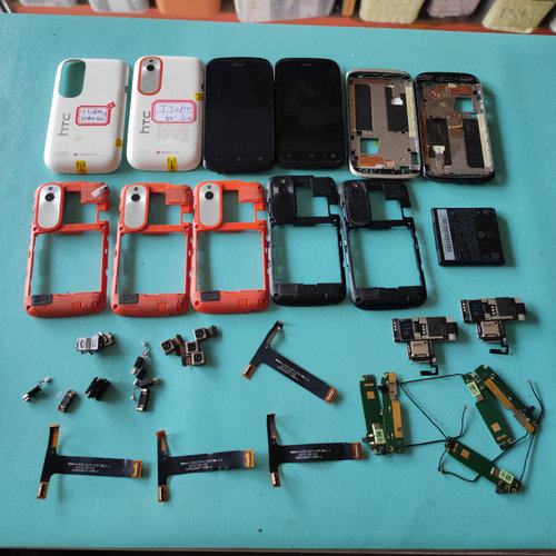 适用于 HTC T328W 屏幕 主板 电池 听筒 后盖 摄像头 卡槽  排线