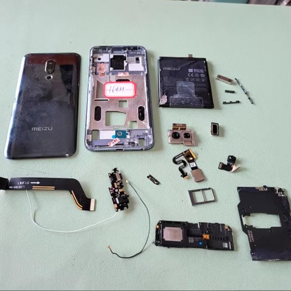 适用于 魅族16TH 主板  卡托 电池 按键 排线 像头 喇叭 中框