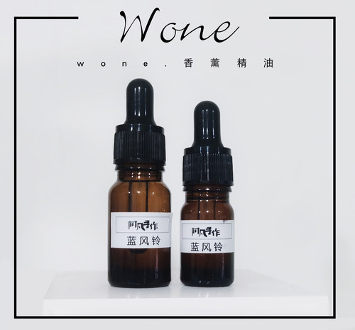 香薰阿凡手作蓝风铃，小苍兰