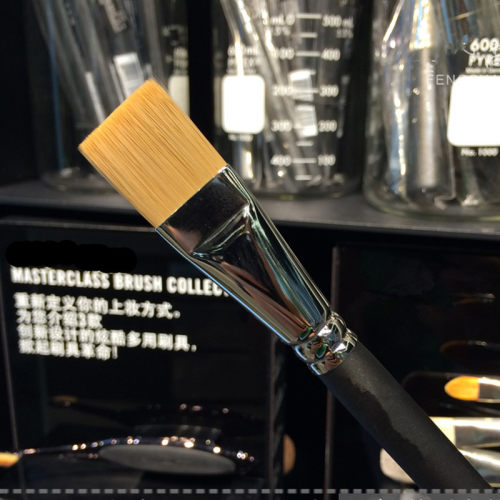 巨好用超薄191平口粉底液刷粉底刷面膜刷BB霜刷子遮瑕无痕贴合