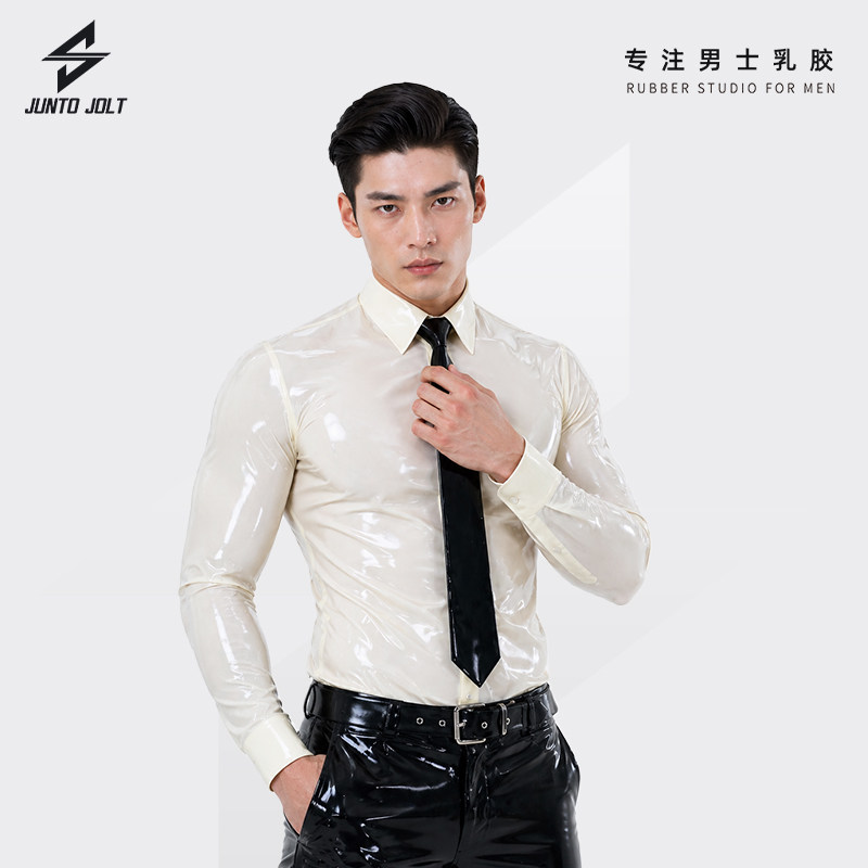 JUNTO JOLT男士乳胶衬衣latex英国RR胶片JJ胶高端定制