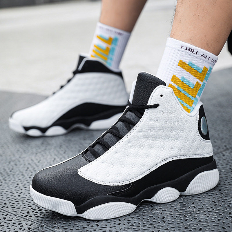 AJ13篮球鞋 男 大码47 高帮实战 防滑耐磨 休闲跑步 训练鞋