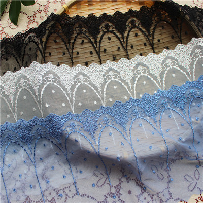 人气201047蕾丝花边宝蓝洋装20cm