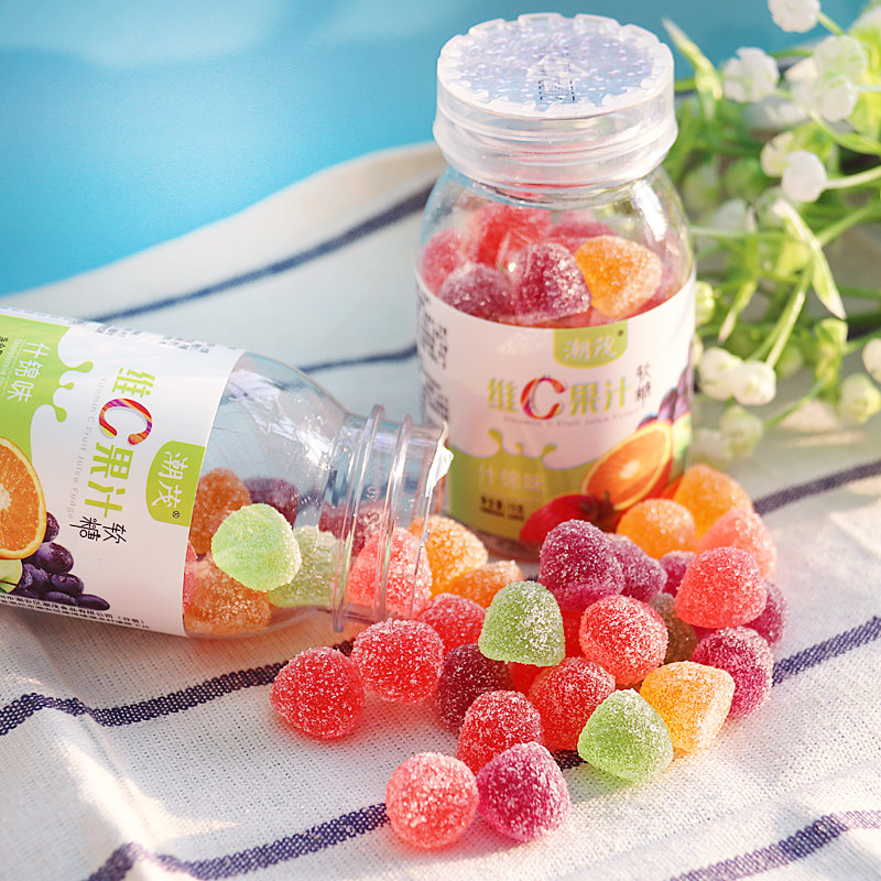 维C果汁软糖多种口味VC糖