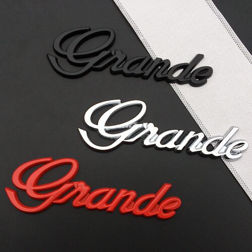 丰田格兰德Grande尾标车贴