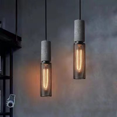 工业风餐厅个性创意吊灯复古