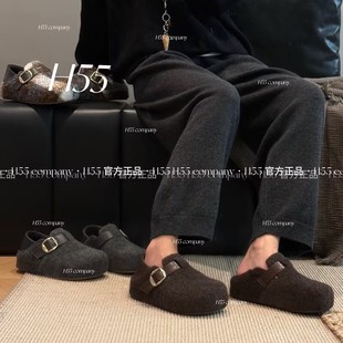 两穿勃肯鞋 H55女鞋 一鞋 600g棉里加绒款 4cm 落日森林
