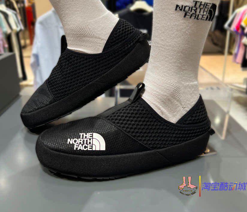现货北面the north face一脚蹬透气户外休闲面包鞋露营NS93Q06A