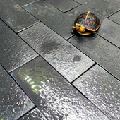 黄缘龟专用造景装 手工小地砖 饰砖安缘垫材半水龟缸乌龟箱吸水保湿