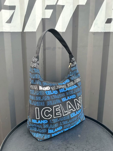 Такая же исландская холстальная сумка дибы